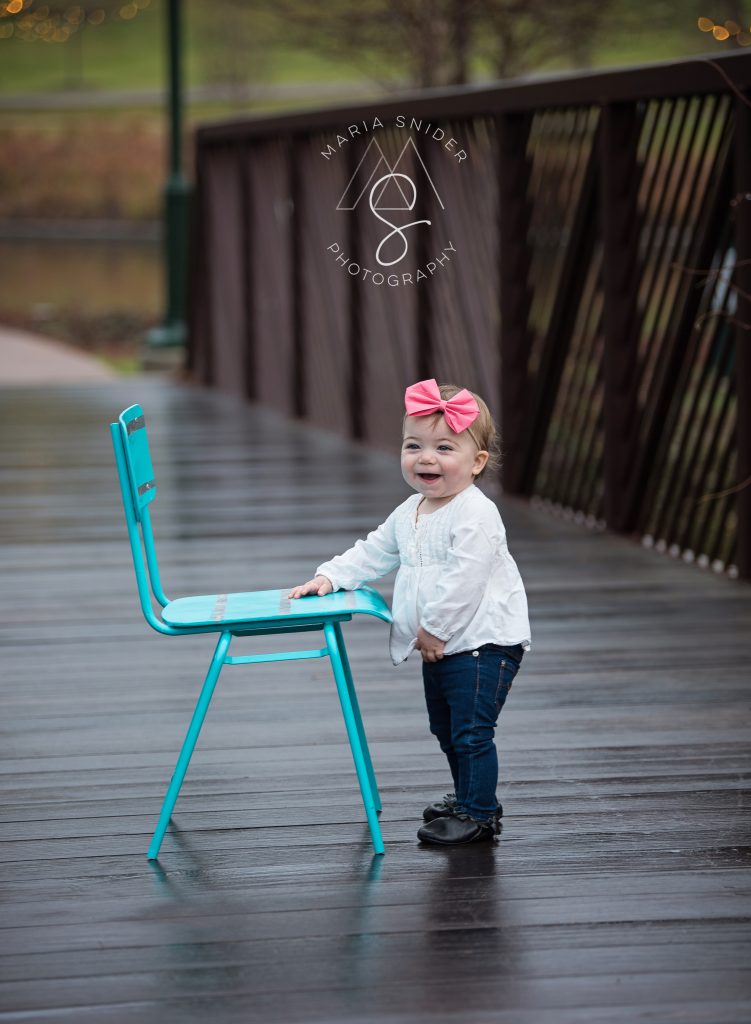 first birthday session in The Woodlands