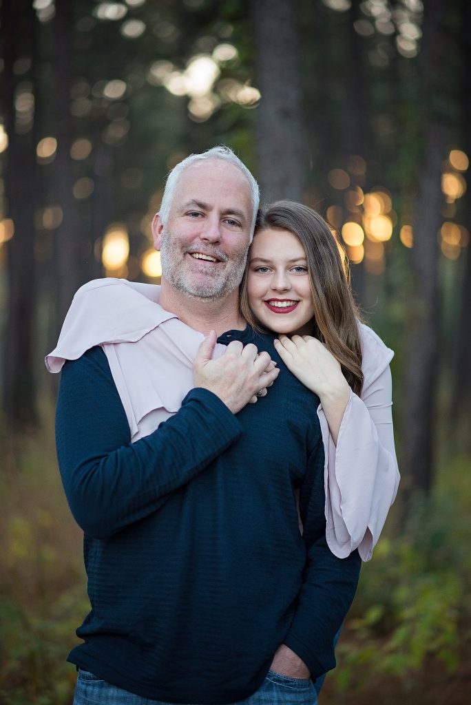 family session in the perfect light