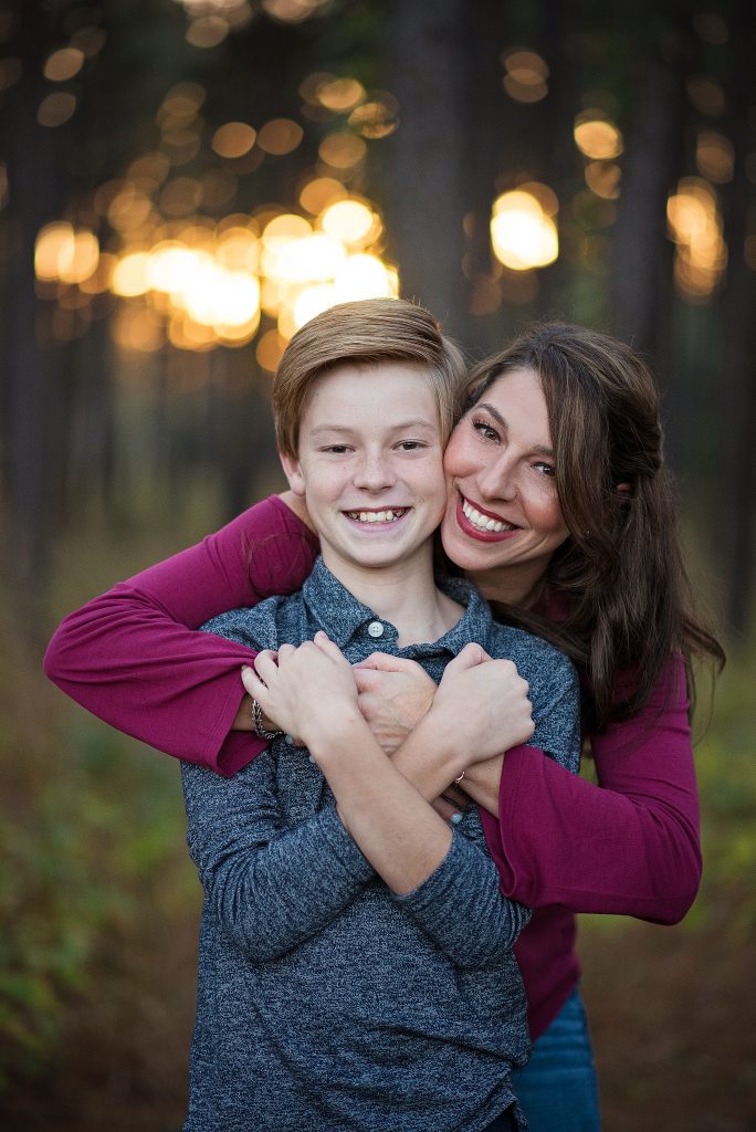 golden hour family session