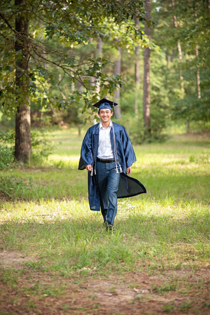 Senior Photography: Cap and Gown Pictures in The Woodlands, TX featured by top houston photographer, Maria Snider Photography