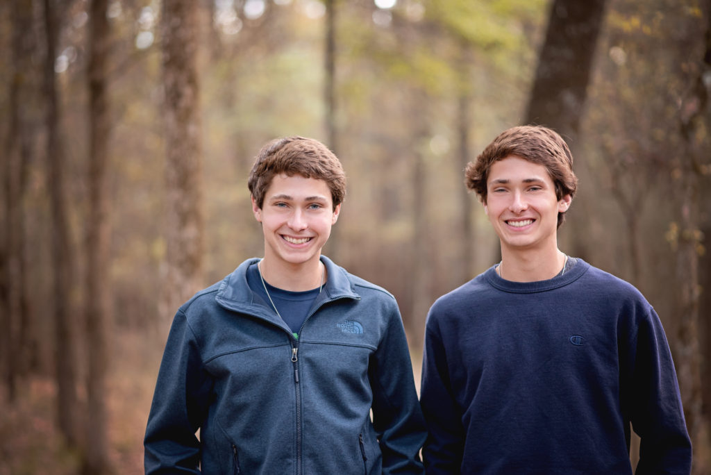 Houston Twin Senior photography