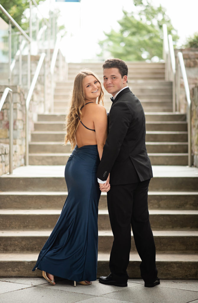 Prom photos in The Woodlands