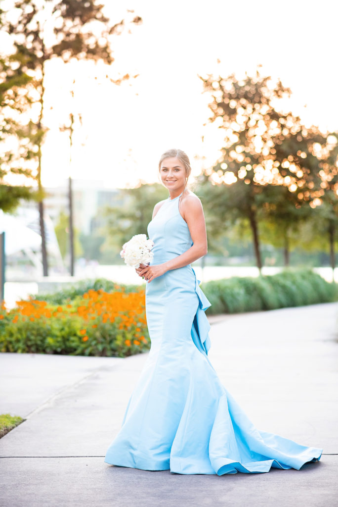 Prom photos golden light